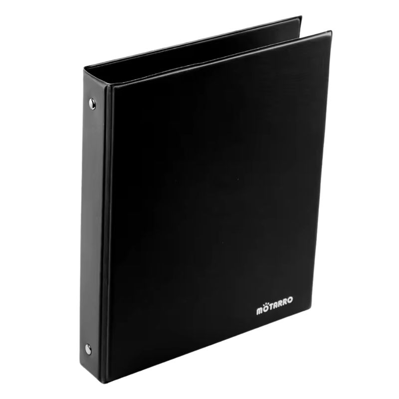 MOTARRO - Archivador A4 De Pvc Con 4 Anillos Carpeta Organizadora