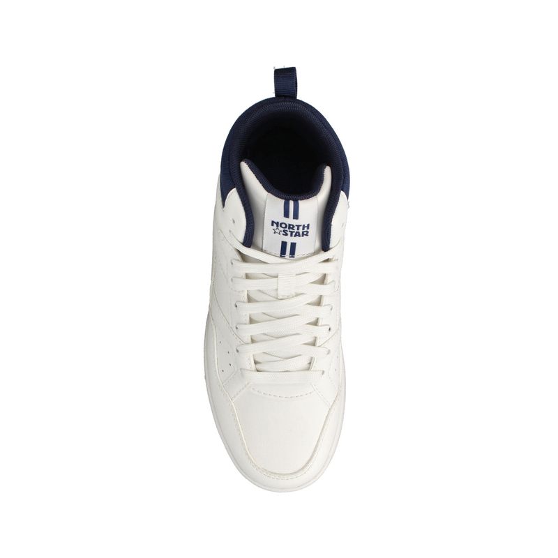 NORTH STAR - Zapatilla Niño North Star Hem Blanco-Azul