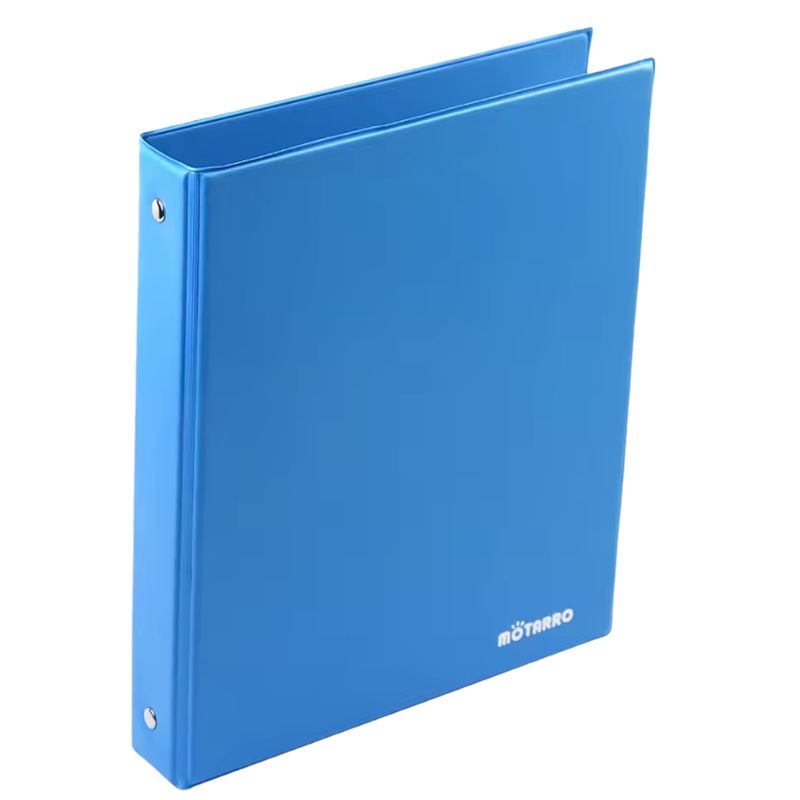 MOTARRO - Archivador A4 De Pvc Con 4 Anillos Carpeta Organizadora