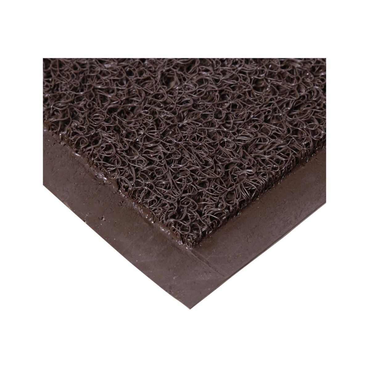 GENERICO - Piso Limpiapies Alfombra Nomad Pvc 80x120cm Borde Anticaídas Marrón