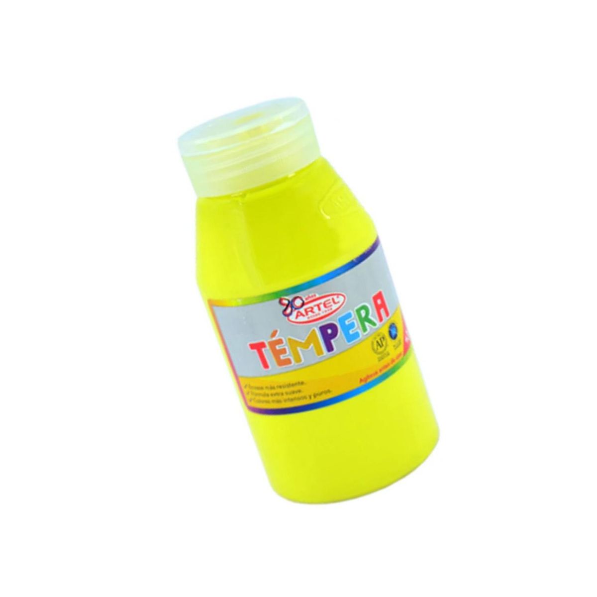 ARTEL - Frasco Tempera 250 Ml. Artel - Amarillo