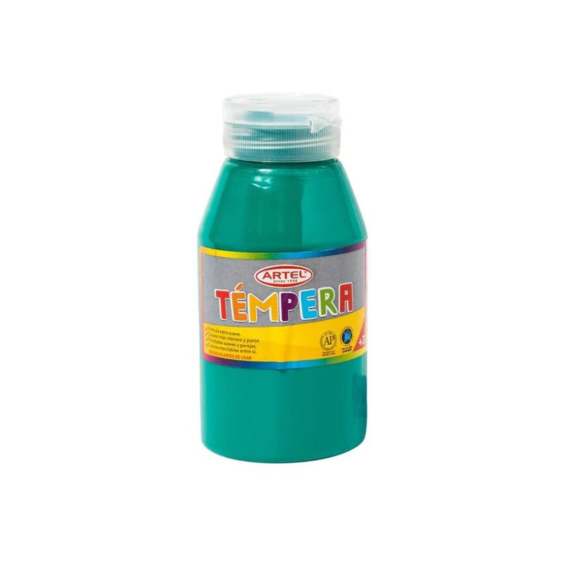 ARTEL - Frasco Tempera 250 Ml. Artel - Verde