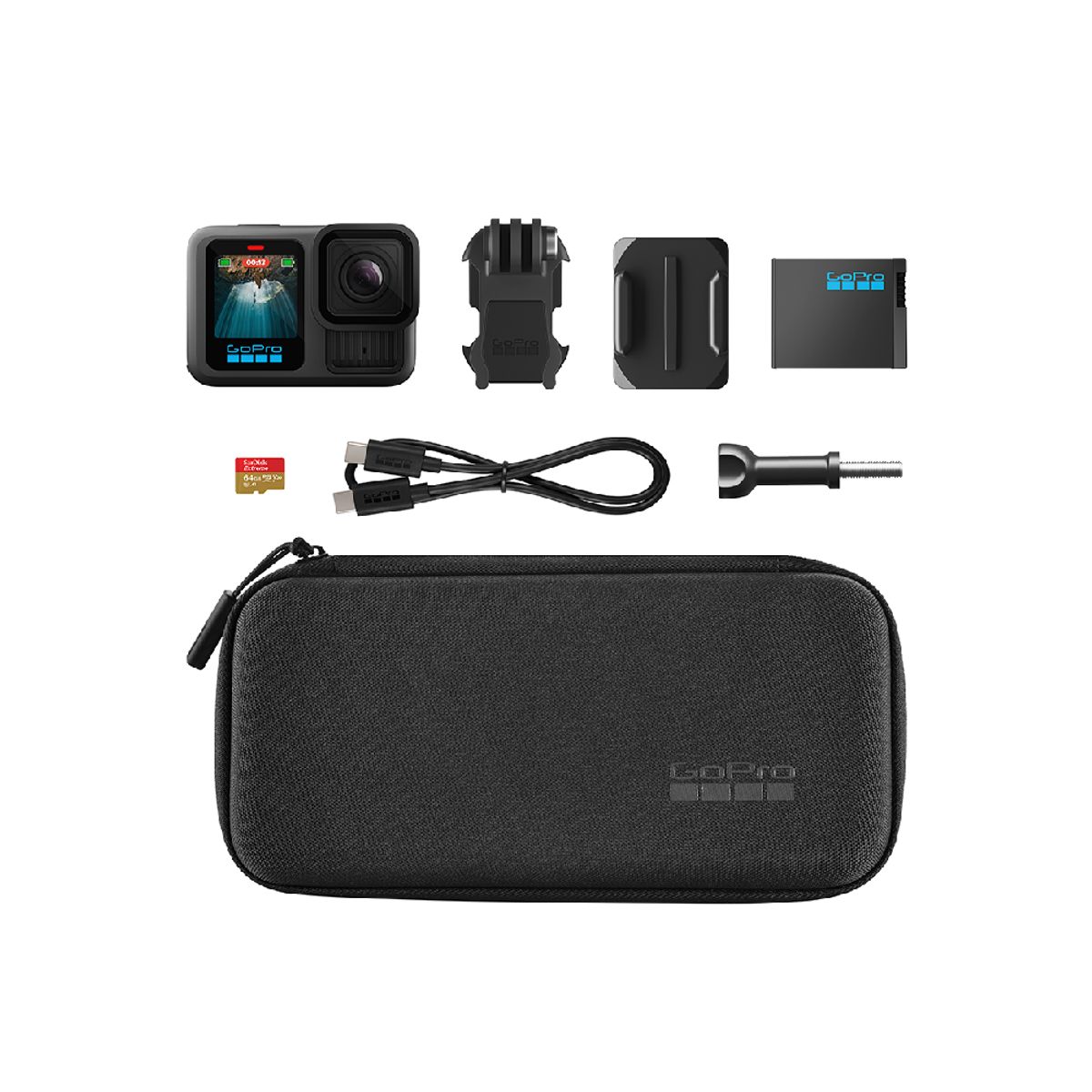 GOPRO - Camara  GoPro HERO 12 Black Specialty Bundle