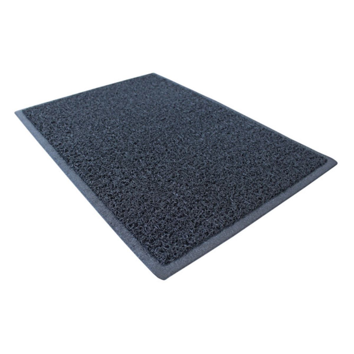 GENERICO - Piso Nomad Limpiapies Pvc Alfombra 90x150cm Borde Anticaídas Negro