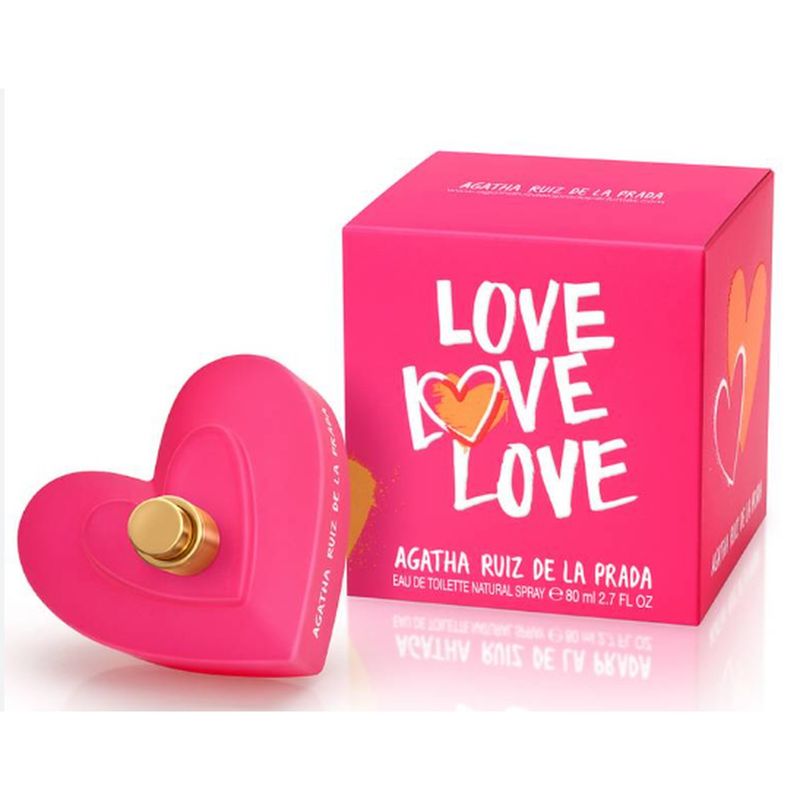 AGATHA RUIZ DE LA PRADA - Love Love Love EDT 80 ML - Agatha Ruiz De La Prada