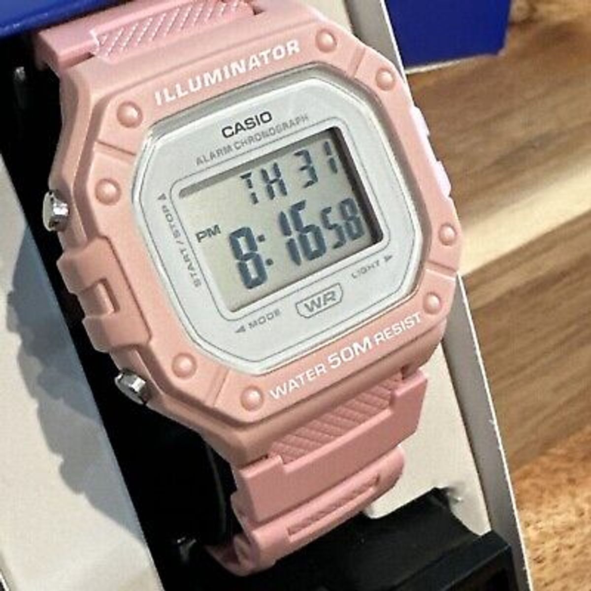 CASIO - RELOJ CASIO W218HC-4A MUJER DEPORTIVO DIGITAL