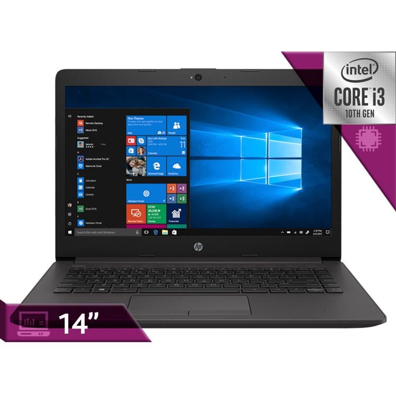 HP - NOTEBOOK HP 240 G7 INTEL CORE I3-1005G1 8GB RAM/ 512GB SSD + 1TB HDD (REACONDICIONADO)