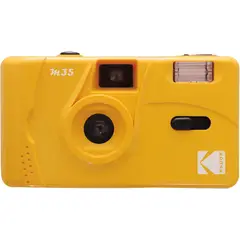 KODAK - Cámara Fotográfica M35 35mm Analógica con Flash - Amarilla