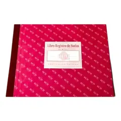 GENERICO - Libro Registro De Socios 50 Hojas Rem