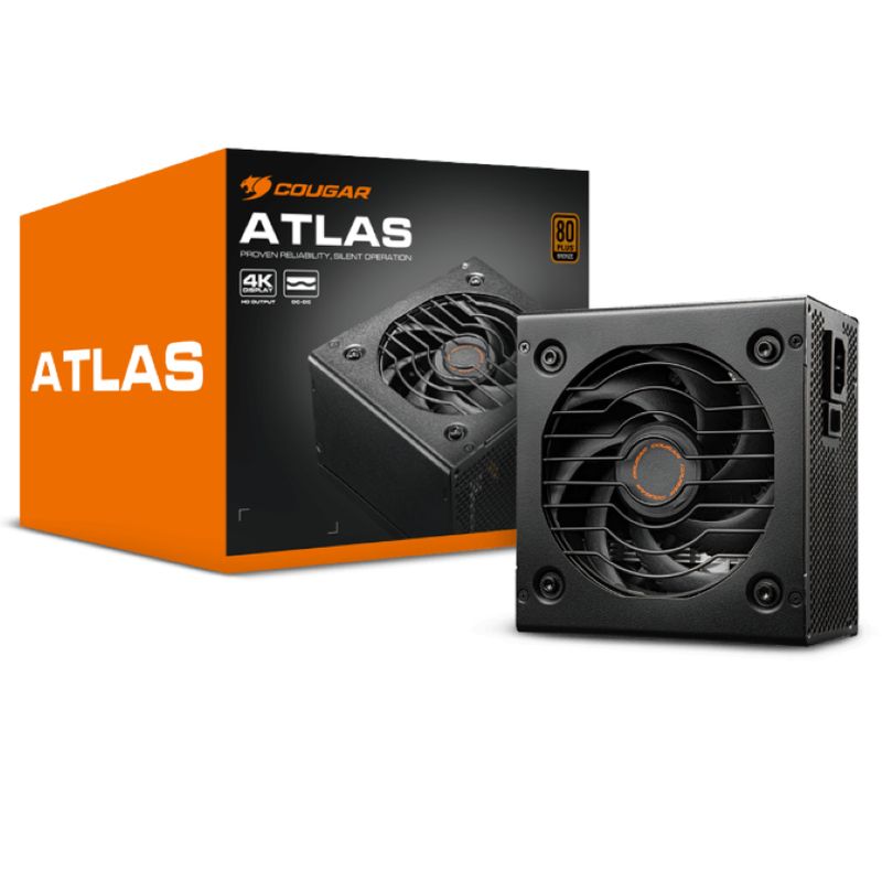 COUGAR - Fuente de poder 750W (Certificada) - Cougar Atlas - 80 Plus Bronce