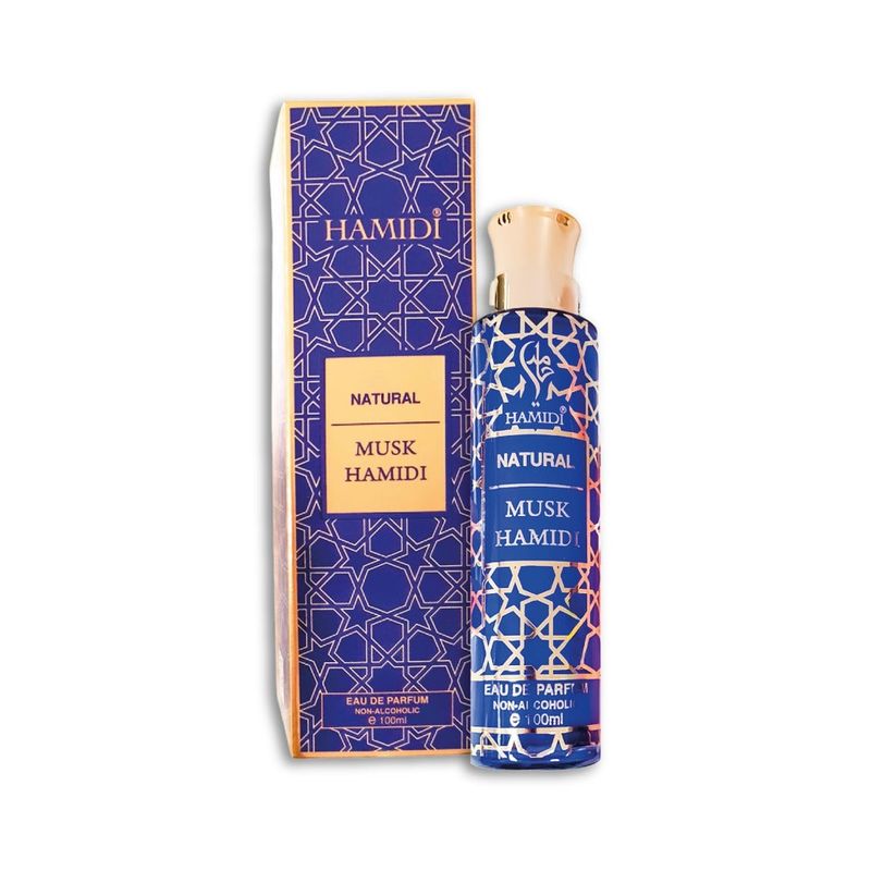 GENERICO - Musk Natural Water EDP 100 ML Unisex Sin Alcohol - Hamidi