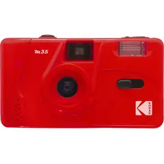 KODAK - Cámara Fotográfica M35 35mm Analógica con Flash - Roja