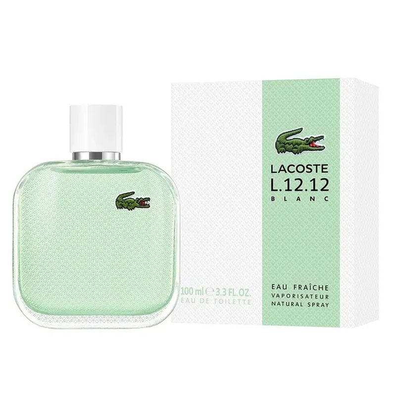 LACOSTE - L1212 Blanc Eau Fraîche EDT 100 ML For Him - Lacoste