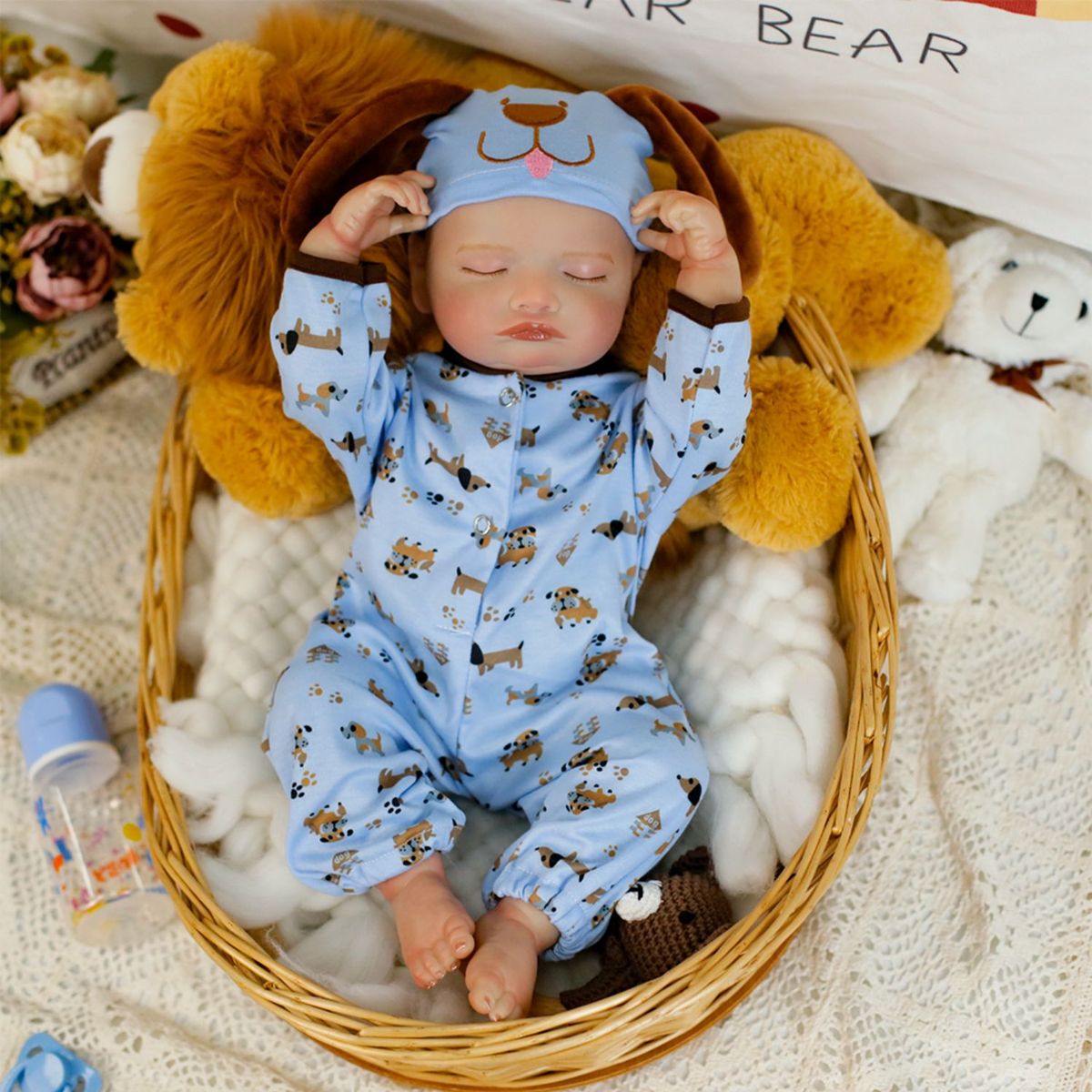 VOYAGE - Muñeca Bebé Reborn Pablo 45CM