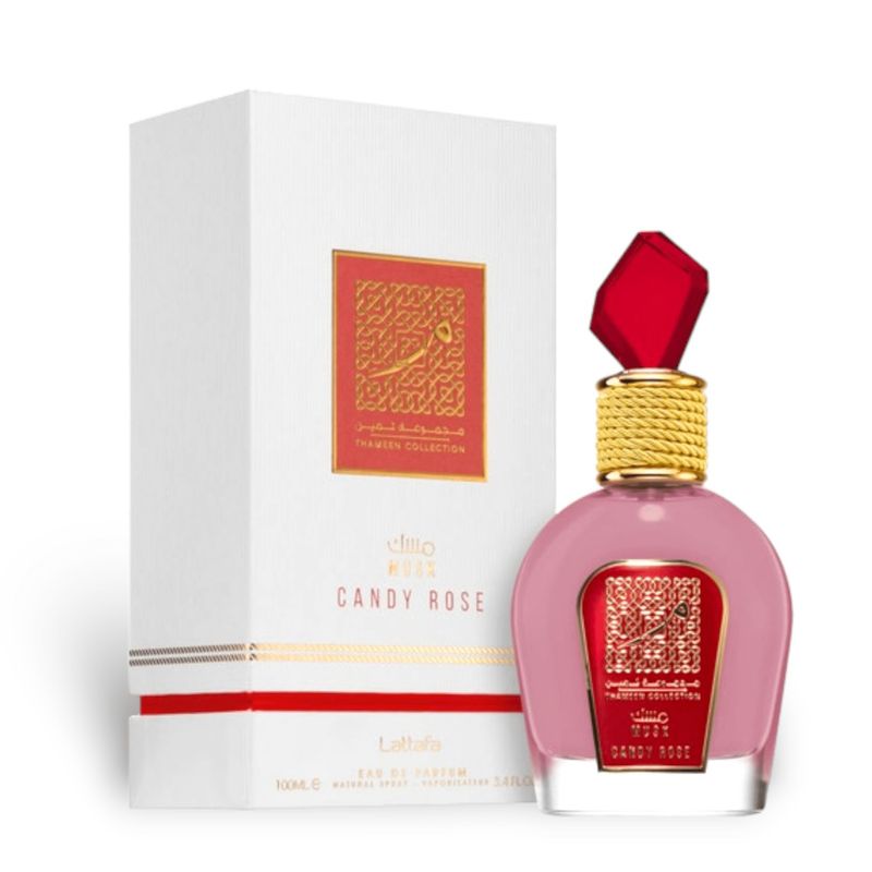 LATTAFA - Musk Candy Rose Thameen EDP 100 ML Unisex - Lattafa