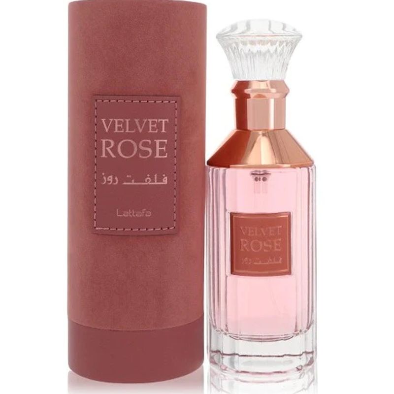 LATTAFA - Velvet Rose EDP 100 ML Unisex - Lattafa