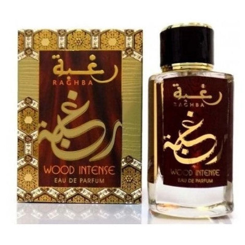 LATTAFA - Raghba Wood Intense EDP 100 ML for Men - Lattafa
