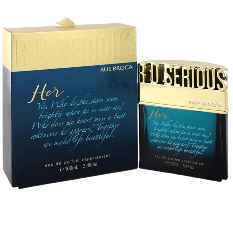 GENERICO - R U Serious for Her EDP 100 ML - Rue Broca