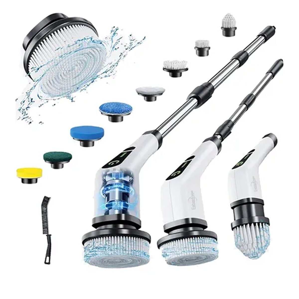 ESHOPANGIE - Cepillo Limpieza Eléctrico Inalámbrico Para Hogar 9 En 1