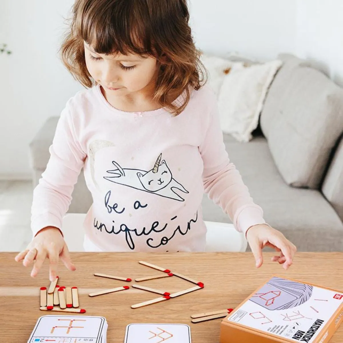 GENERICO - Juego Educativo De Palitos De Madera estilo Montessori