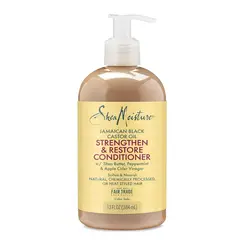 SHEA MOISTURE - Acondicionador para Enjuague Fortalecedor y Restaurador 384ml