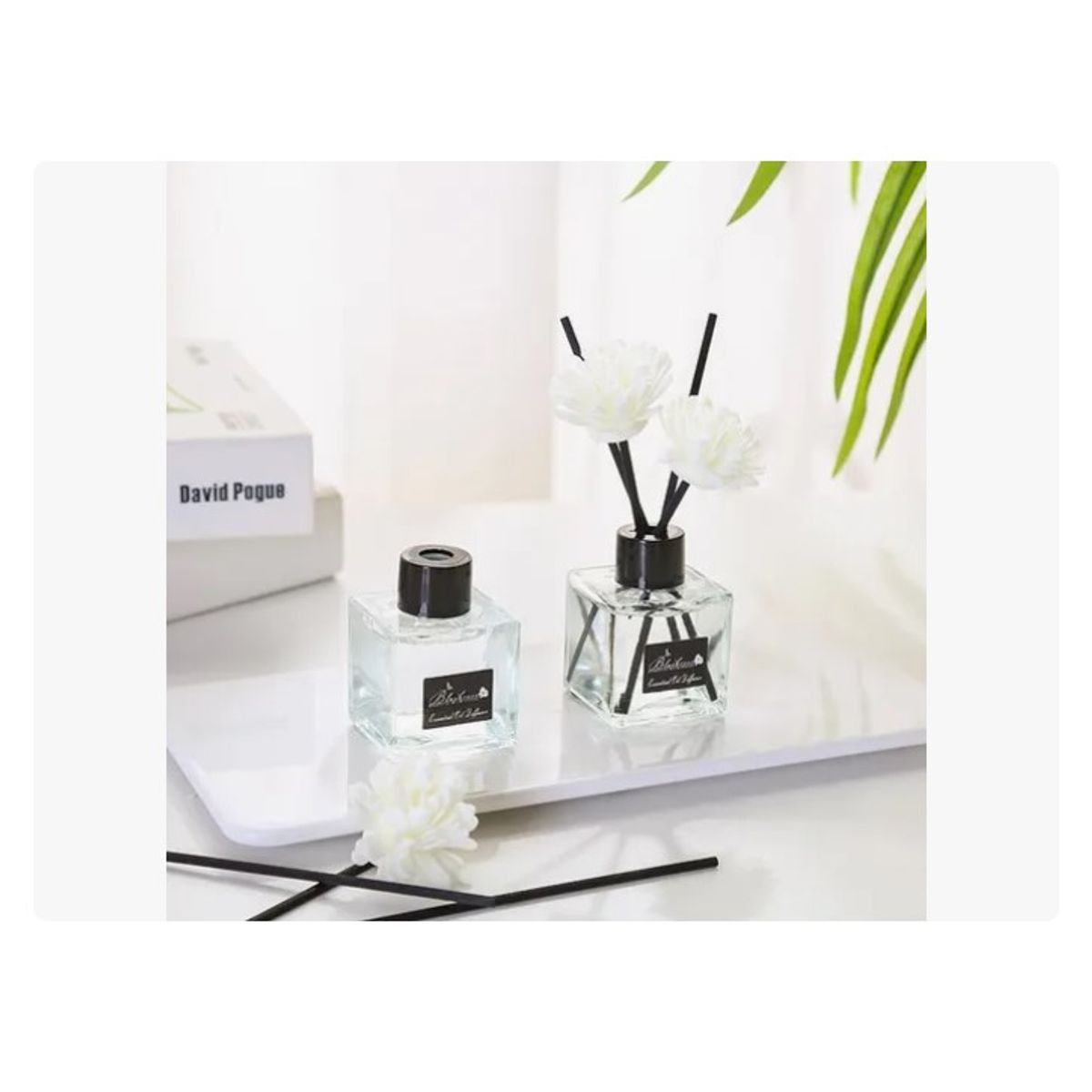 ESHOPANGIE - Difusor Ambiental + Varillas Aromatizador 50 Ml Lavanda