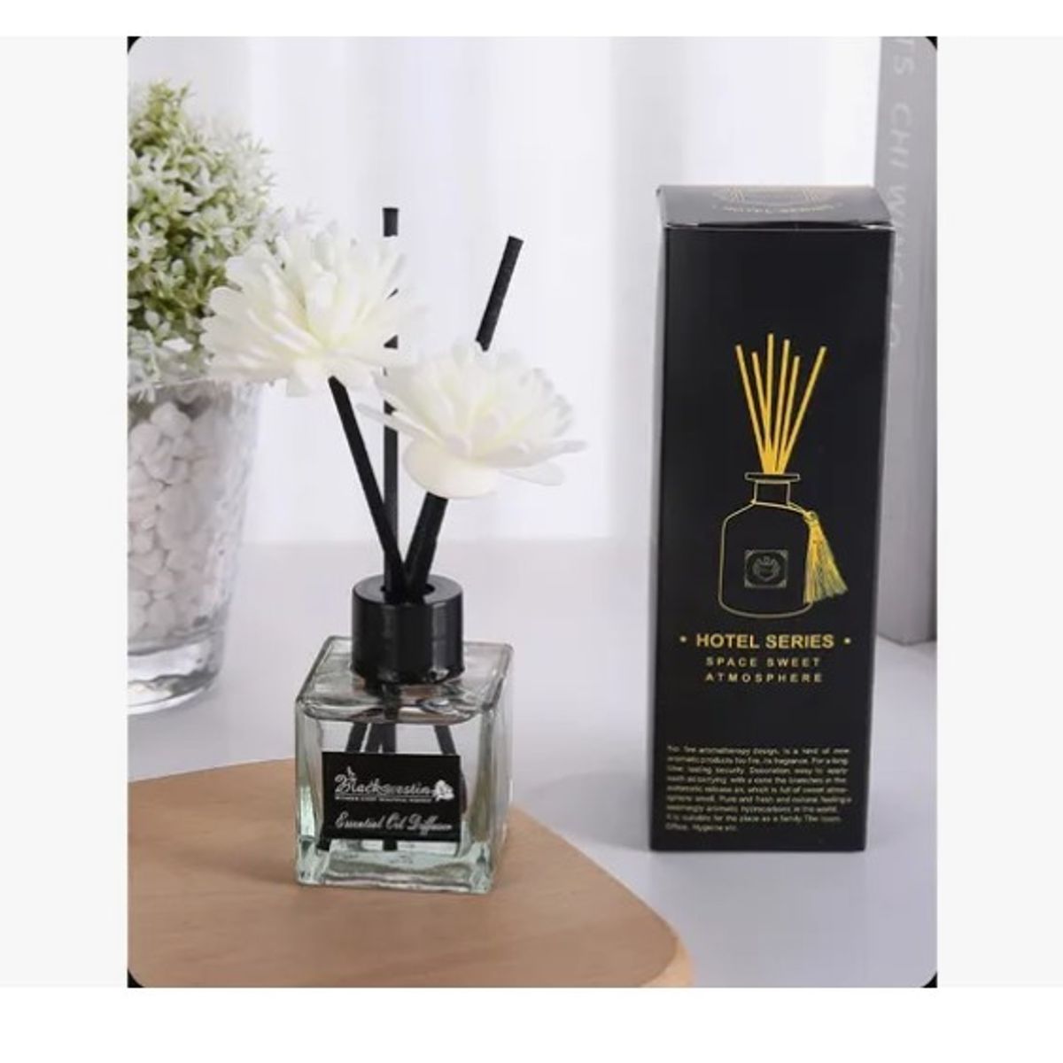 ESHOPANGIE - Difusor Ambiental + Varillas Aromatizador 50 Ml Hilton