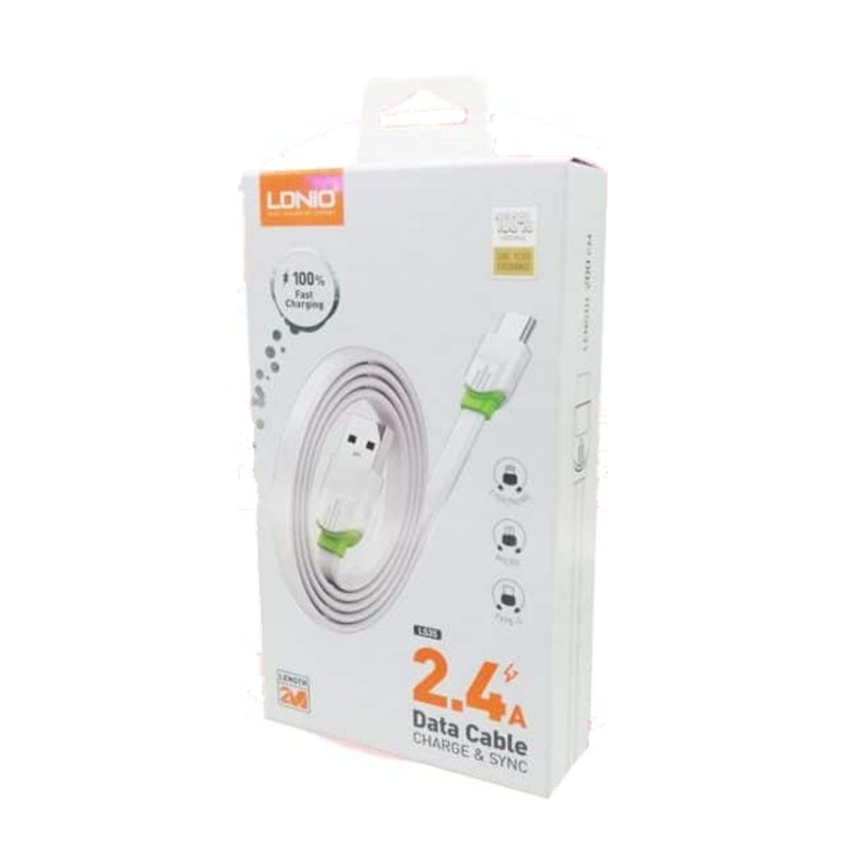 LDNIO - Cable Micro-USB 2 m LDNIO LS35