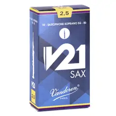 VANDOREN - Caja de cañas Saxo Soprano V21 N. 2.5 SR8025
