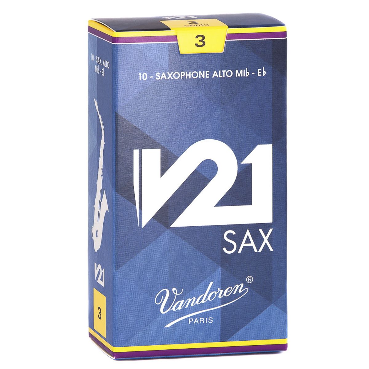 VANDOREN - Caja de cañas Saxo Alto V21 N. 3 SR813 Vandoren