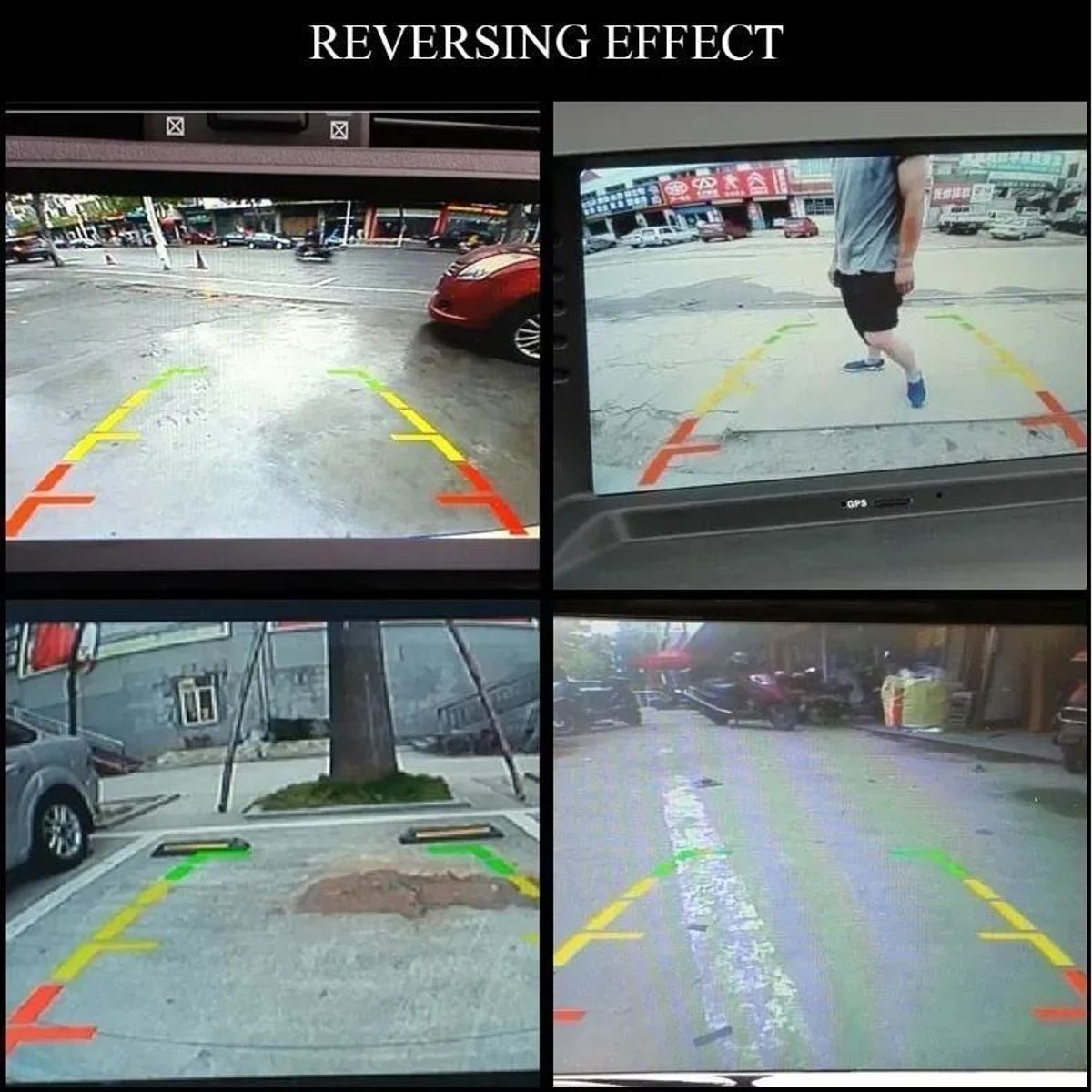 SHOP EHOME BAG - Camara De Reversa Retroceso Universal 4 Led Vision Nocturna