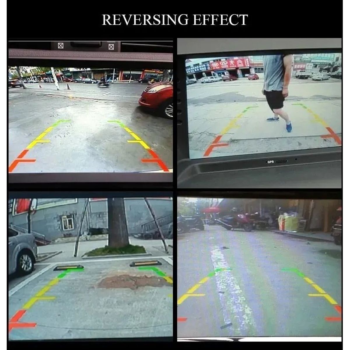 SHOP EHOME BAG - Camara De Reversa Retroceso Universal 4 Led Vision Nocturna