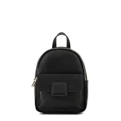 AMPHORA - Mochila con tapa osaka pequeña negro