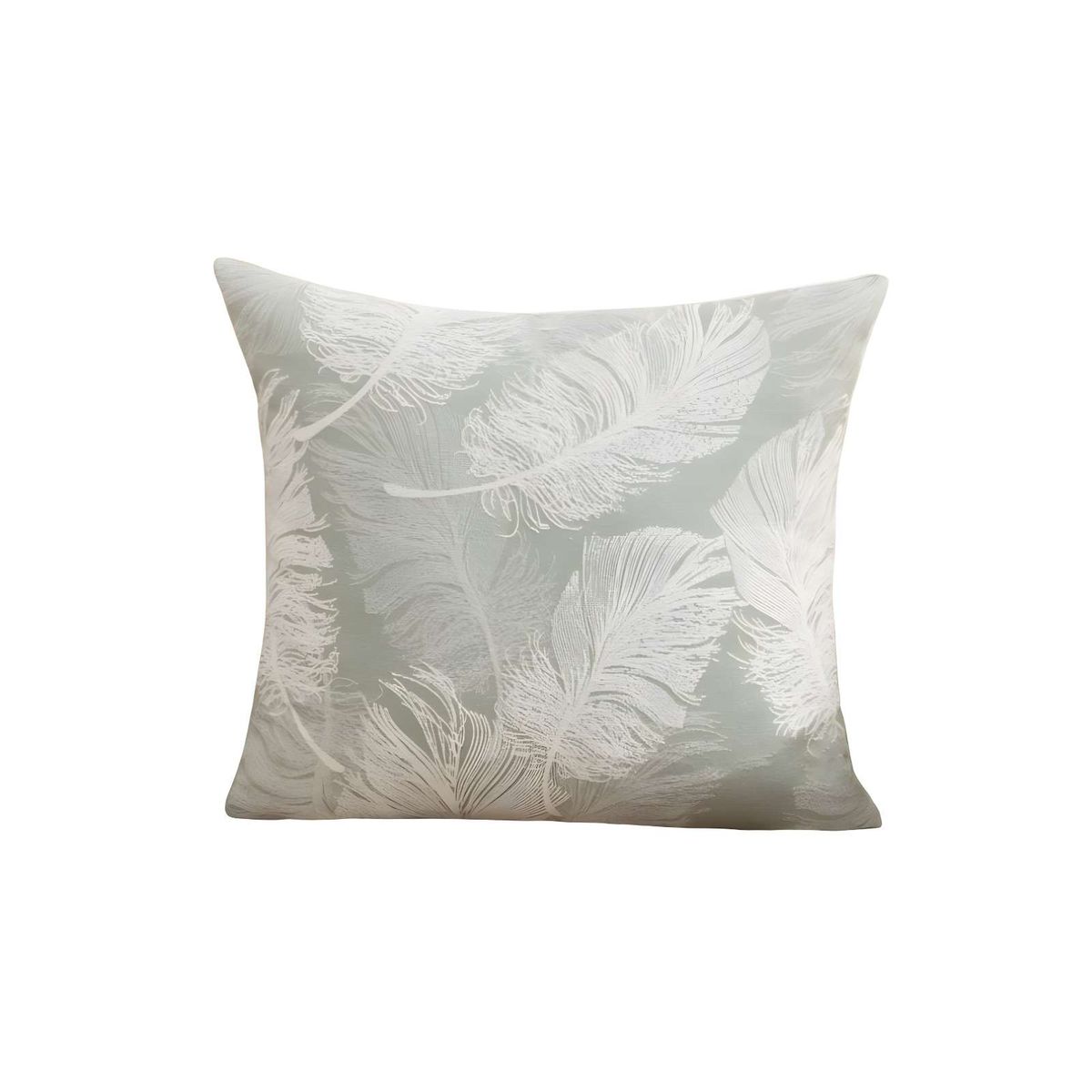 GENERICO - PACK DE 2 FUNDAS DE COJIN DE HOJAS VERDE