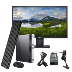 HP - KIT MONITOR 24 + CPU 800G3 MINI CORE I5 - 8GB RAM - 256GBSSD Reacondicionado