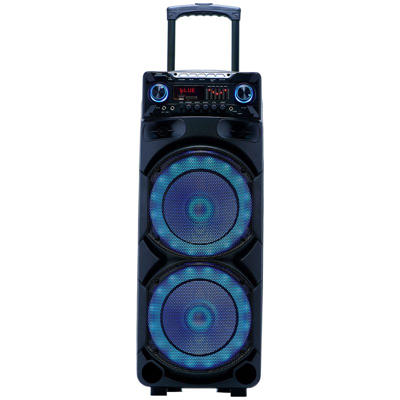 AMAZING - Parlante Karaoke Bluetooth BIG PRO 1000 80W Micrófono LED