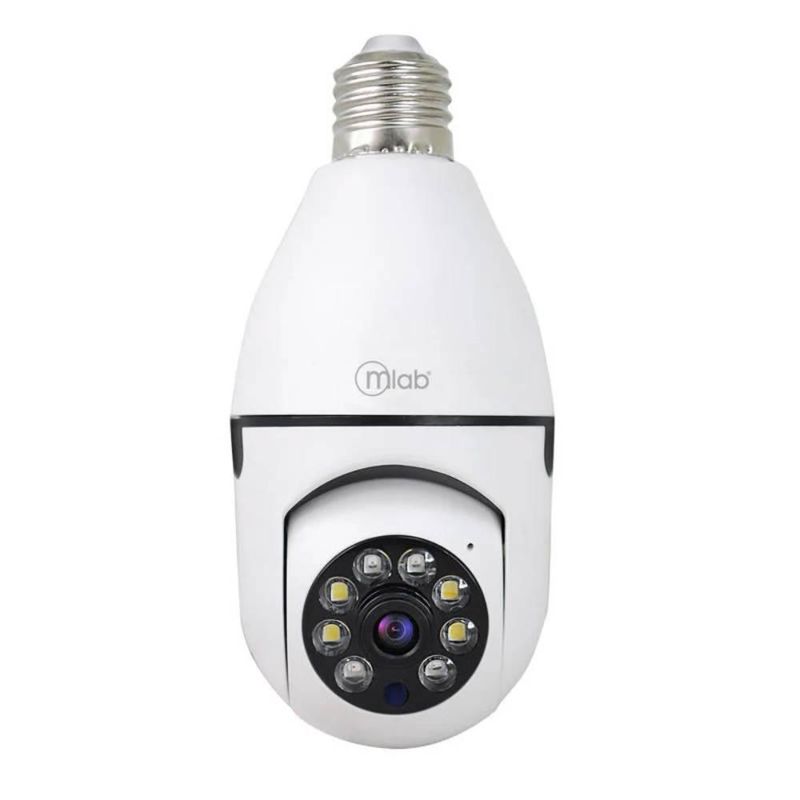 MLAB - Camara de Seguridad Mlab Robotic E27 Wifi-Dual Band 24 50 Ghz