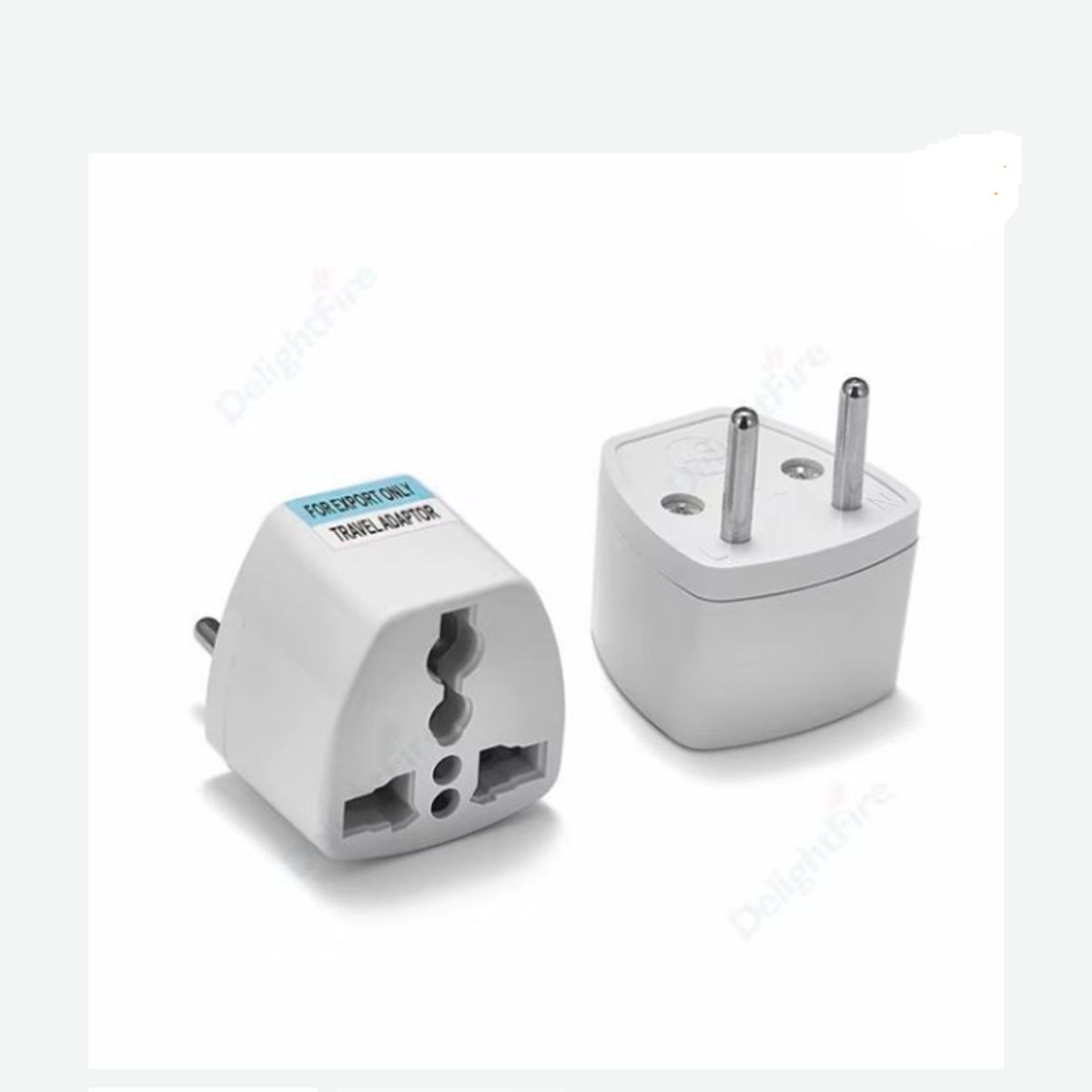 GENERICO - 5 ADAPTADORES ENCHUFE MULTI A CHILENO