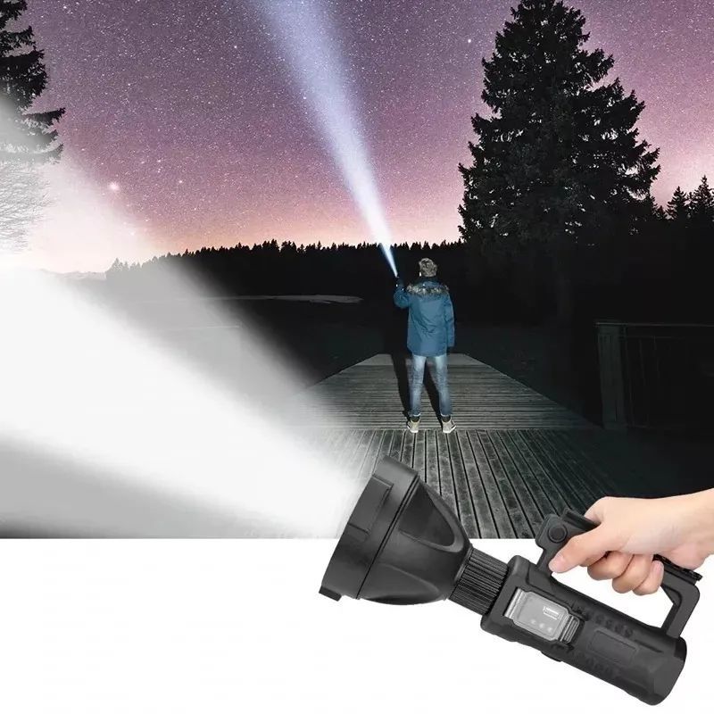 SHOP EHOME BAG - Foco Linterna Led Largo Alcance 600 Metros Usb Trípode