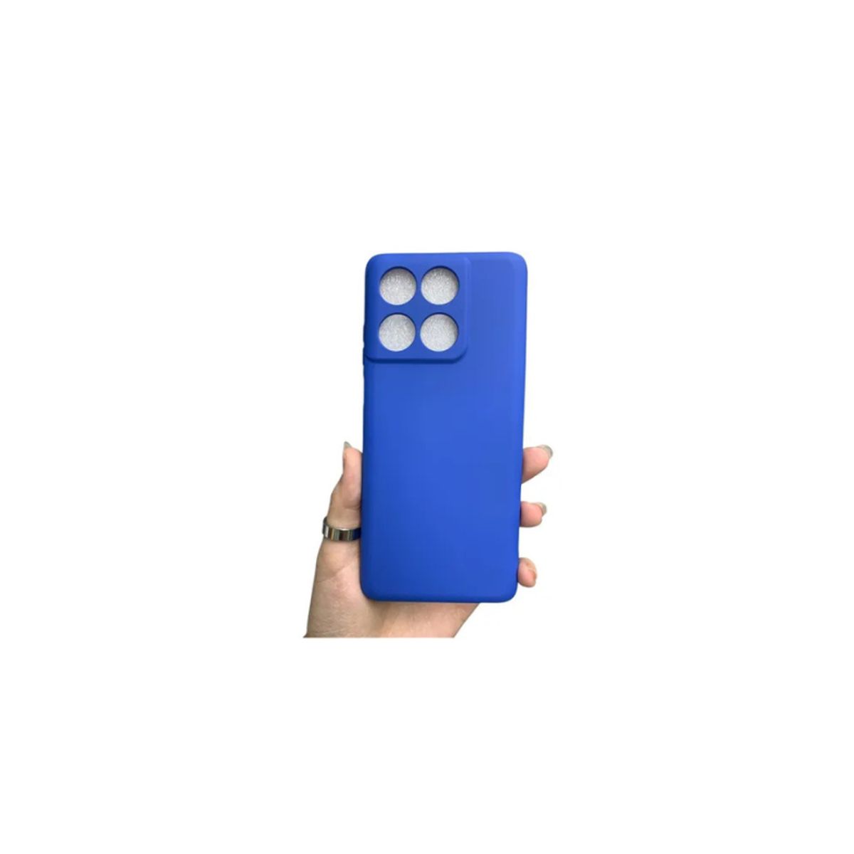 GENERICO - Carcasa Silicona Color Para Motorola EDGE 60 5G - Azul Rey