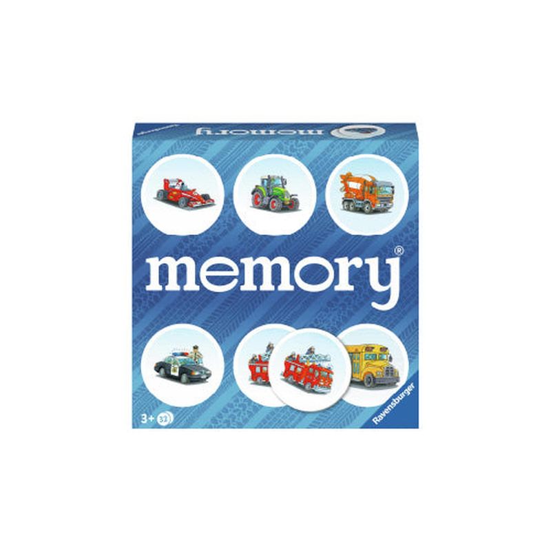 RAVENSBURGER - Memorice de Vehículos
