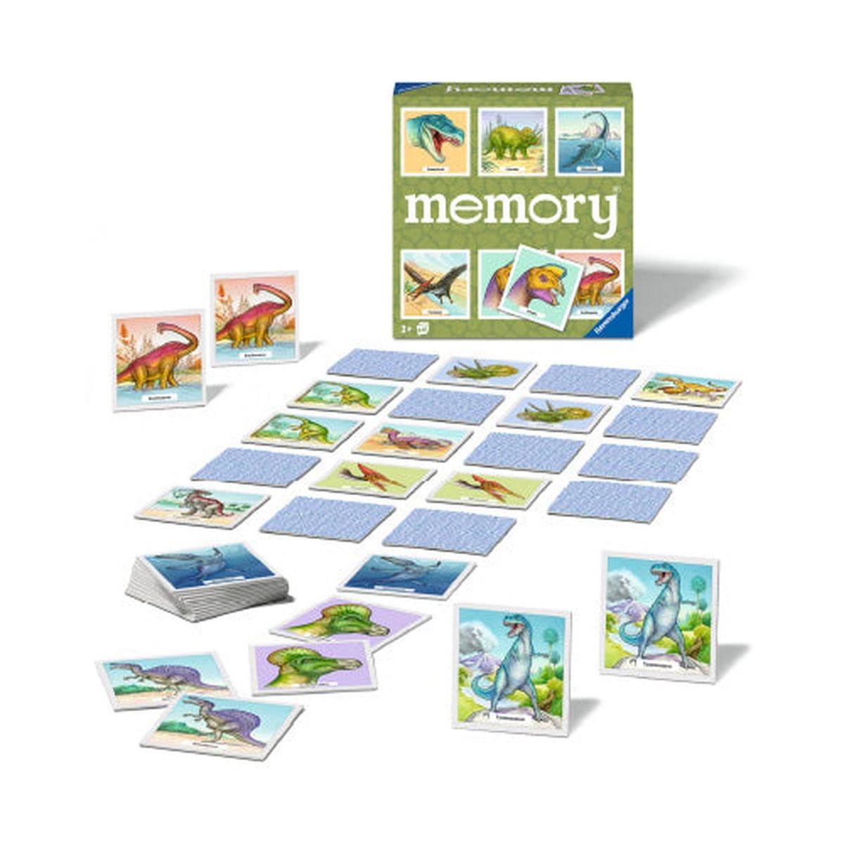 RAVENSBURGER - Memorice Dinosaurios - Ravensburger