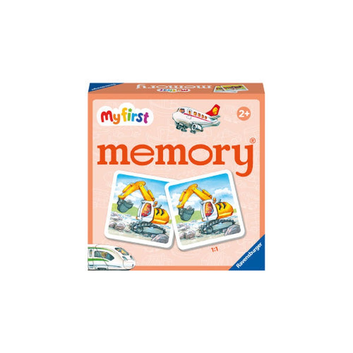 RAVENSBURGER - Juego Mi primer memorice Vehículos - Ravensburger