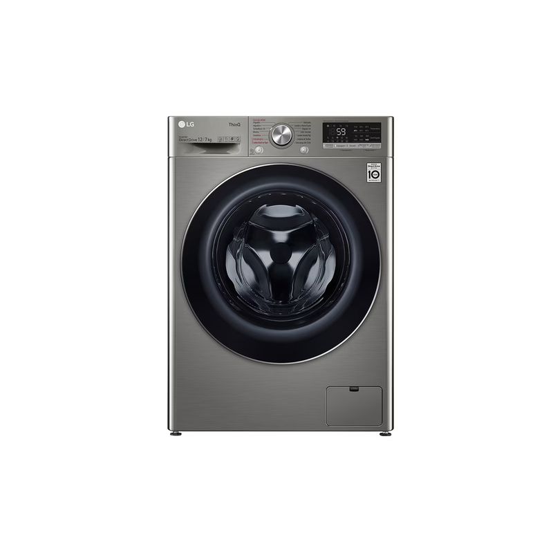 LG - Lavadora-Secadora LG Carga Frontal 12Kg/7Kg - OpenBox