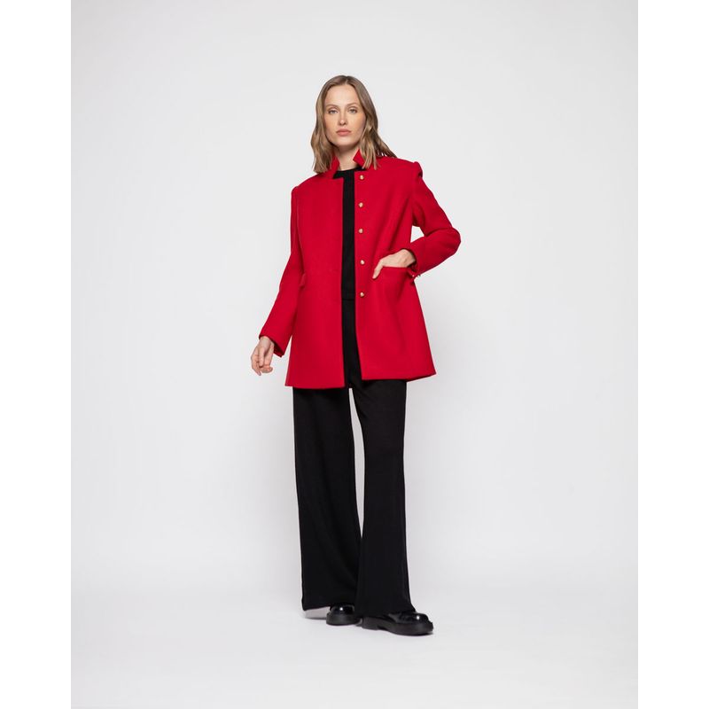 LUDOVICA - ABRIGO DALIA ROJO Ludovica