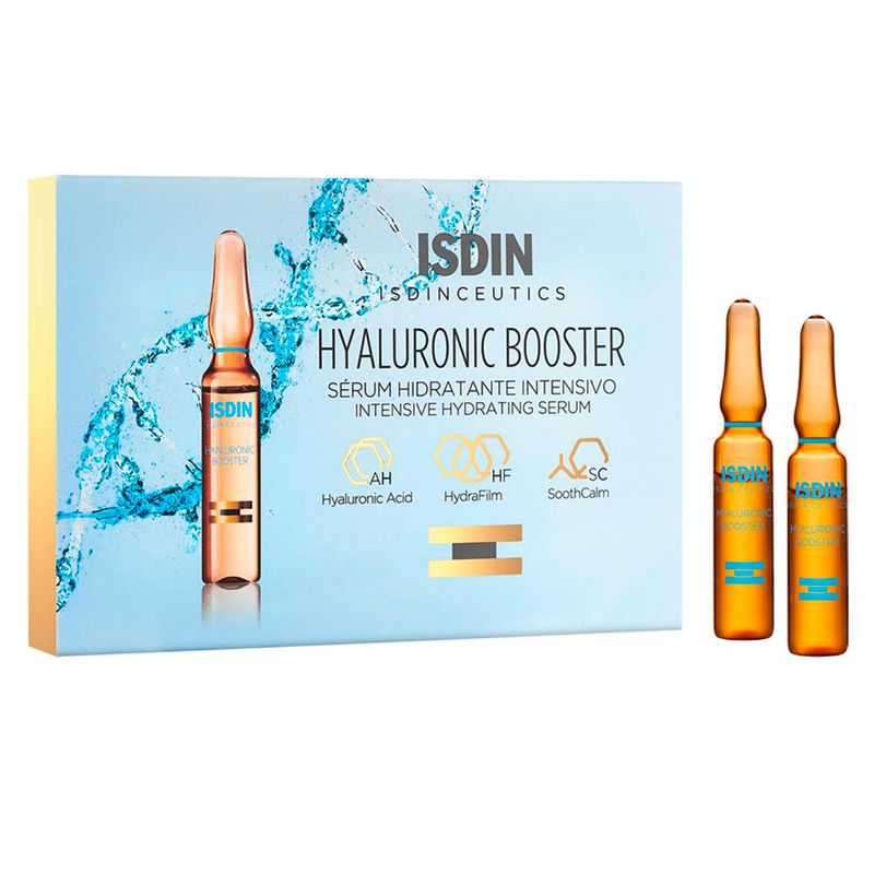 ISDIN - Ampollas Acido Hialuronico Hyaluronic Boster 2ml 10unds ISDIN