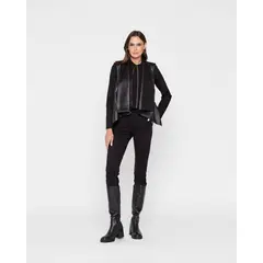LUDOVICA - Chaqueta Mujer Verbena Negro