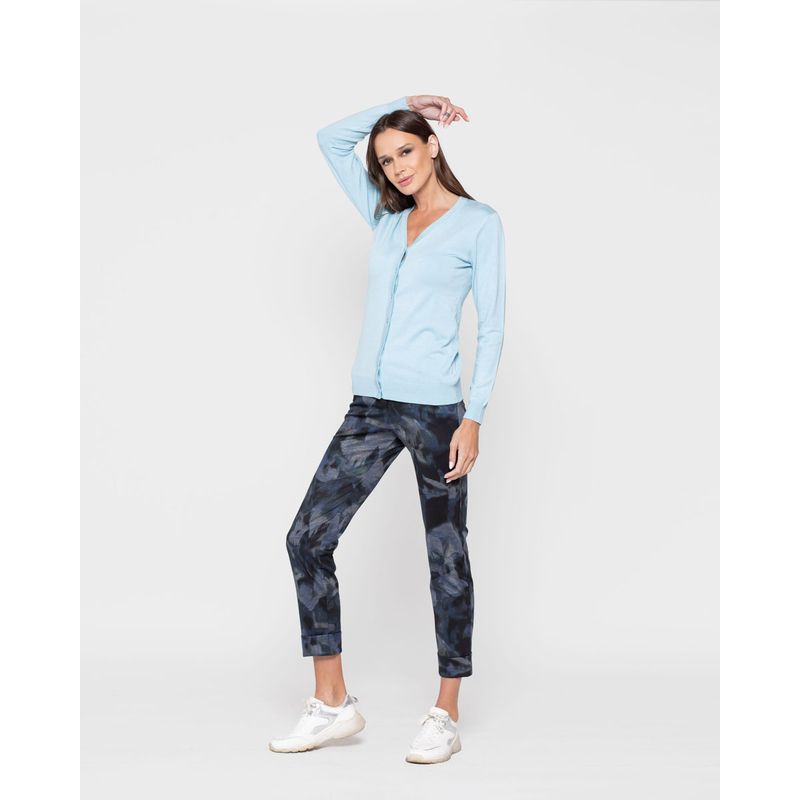 LUDOVICA - Sweater Mujer Calendula Celeste Ludovica