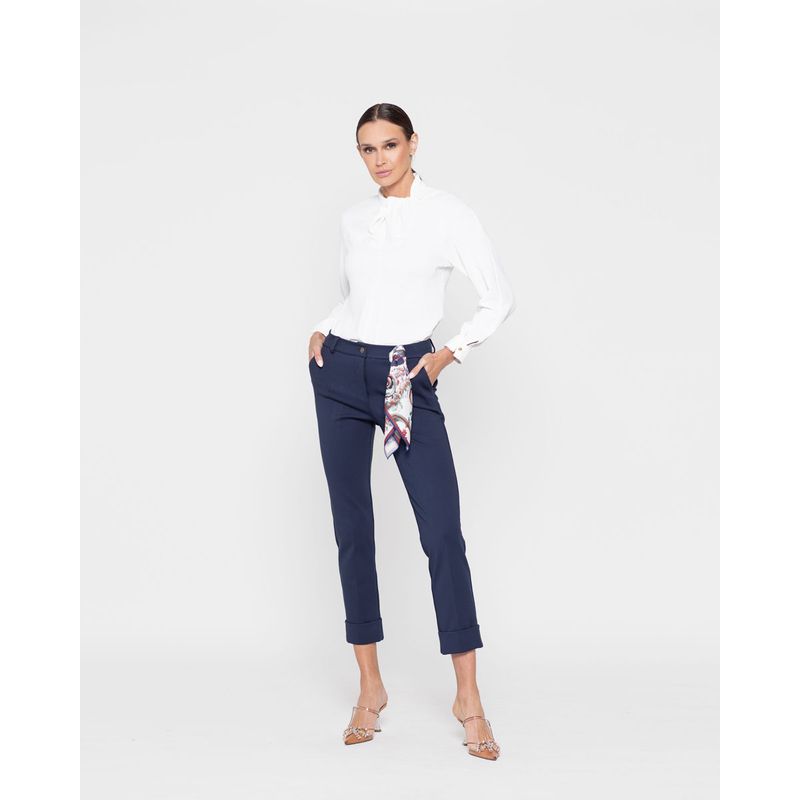 LUDOVICA - PANTALON MARGARITA AZUL MARINO Ludovica