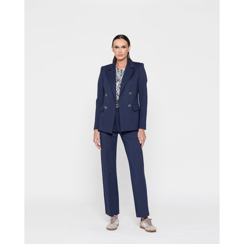 LUDOVICA - Chaqueta Mujer Azalea Azul Marino Ludovica